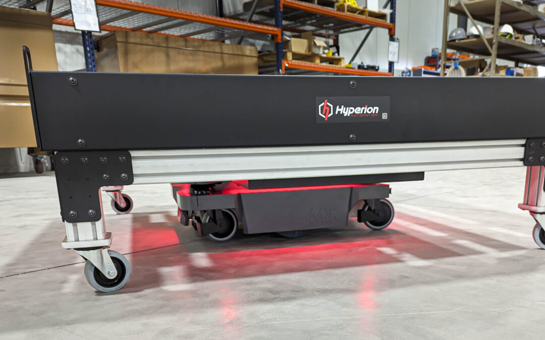 Carted Conveyor Solution Repurposes AMR for Heavier Payloads